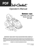 Cub Cadet Owners Manual