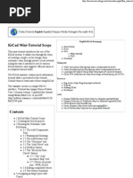 Download Mini Tutorial - KiCad by Michelangelo Vetrugno SN92533750 doc pdf