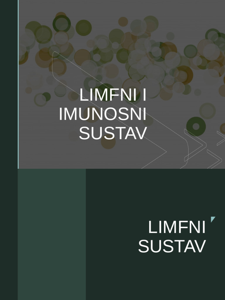 LIMFNI - I - IMUNOSNI - SUSTAV - Farmaceuti 3 | PDF