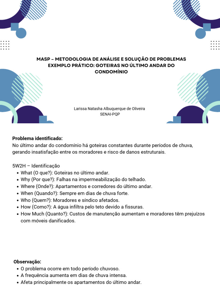 Blue and White Geometric Group Project Presentation PDF | PDF ...