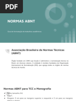 Capa de Trabalho: Normas ABNT e Modelo | PDF | Academia