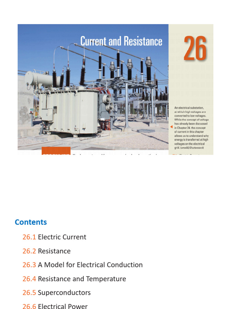 Understanding Electric Current and Resistance | PDF | Electrical ...