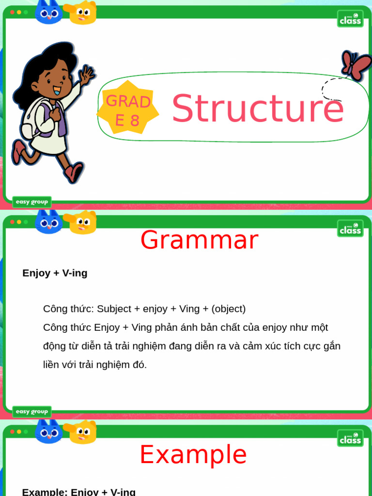 Grade 8 Structure | PDF