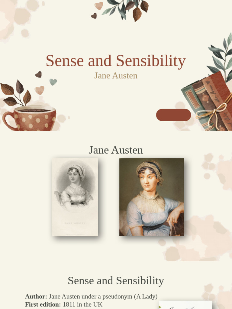 Sense and Sensibility | PDF