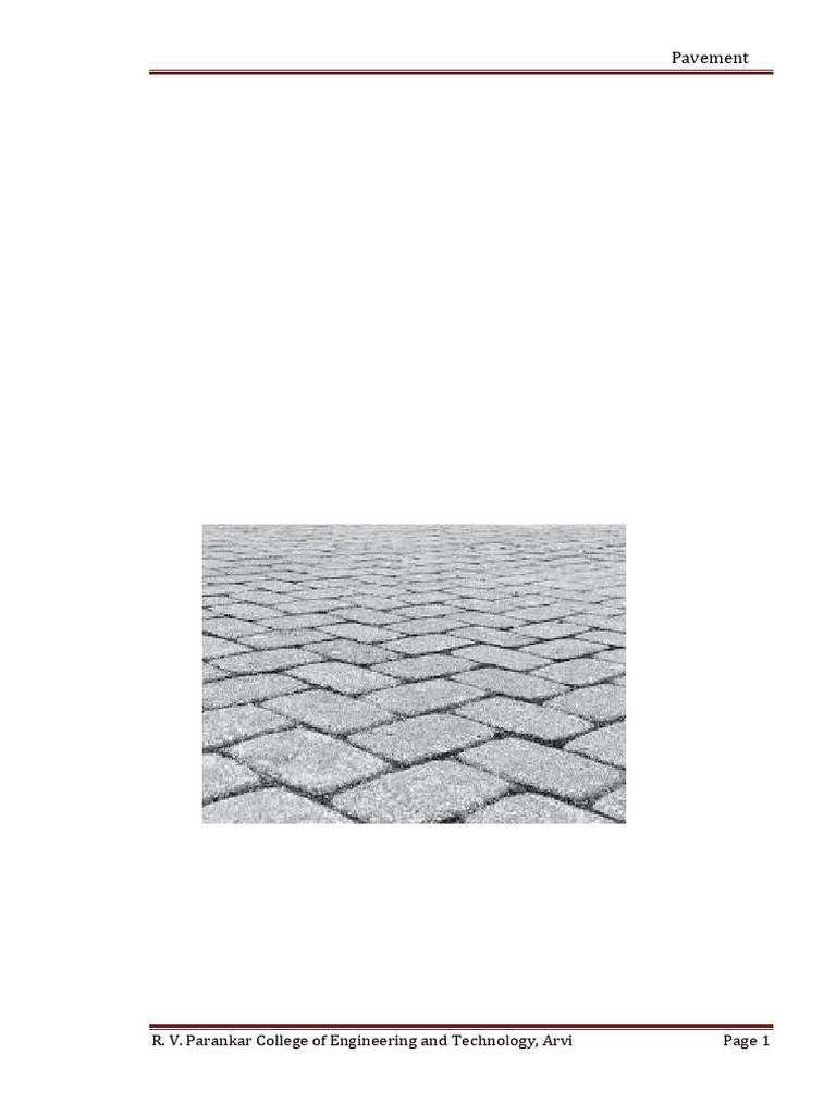 Pavement Design and Requirements Guide | PDF | Road Surface | Concrete