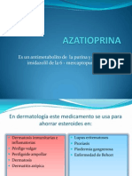 Azatioprina: antimetabolito purínico para dermatosis inmunitarias