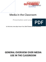 Presentation On Media in The Classroom
