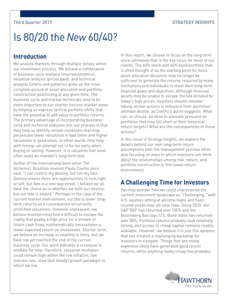 PNC - Asset Allocation - SI - 3Q2017 | PDF | Financial Risk | Asset ...