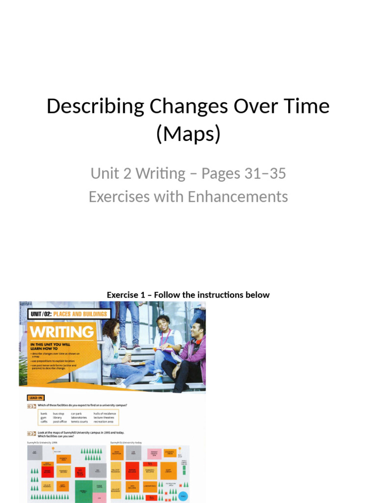 Describing Changes Over Time: Maps | PDF