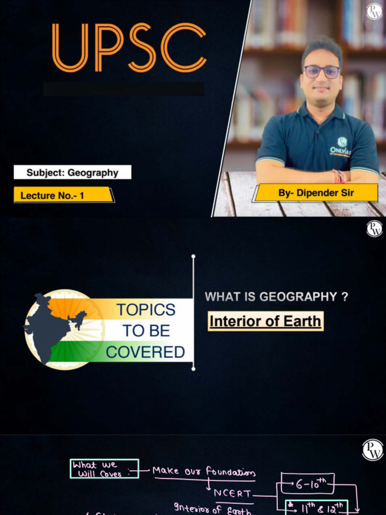 Geography 01 Class Notes | PDF