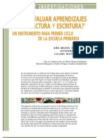 ¿Cómo Evaluar Aprendizajes en Lectura y Escritura?1