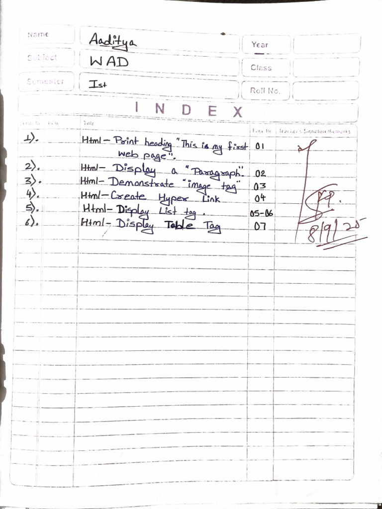 Aaditya WAD File | PDF