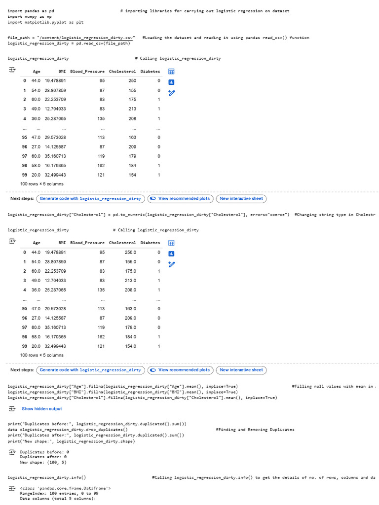 Logistic Regression Analysis in Python | PDF | Accuracy And Precision ...