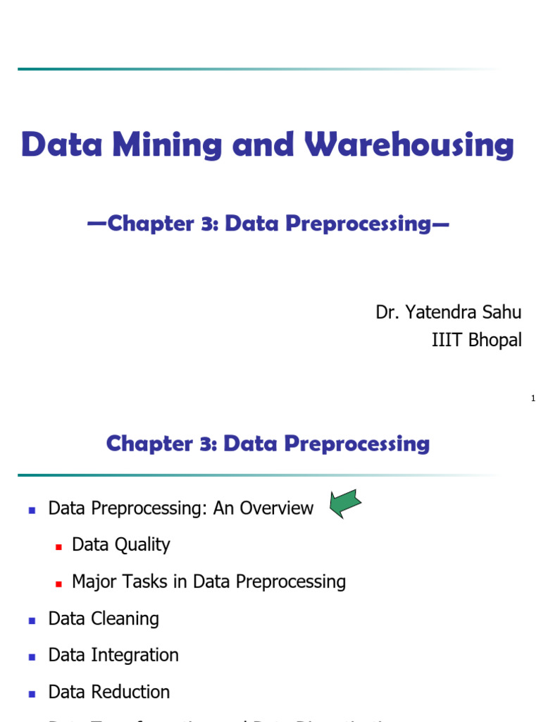 03 Pre Processing 2 | PDF | Principal Component Analysis | Regression ...