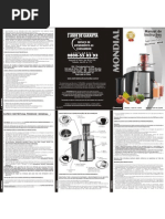 Download Juicer Mondial CF-01 by Solange Moura SN92542628 doc pdf