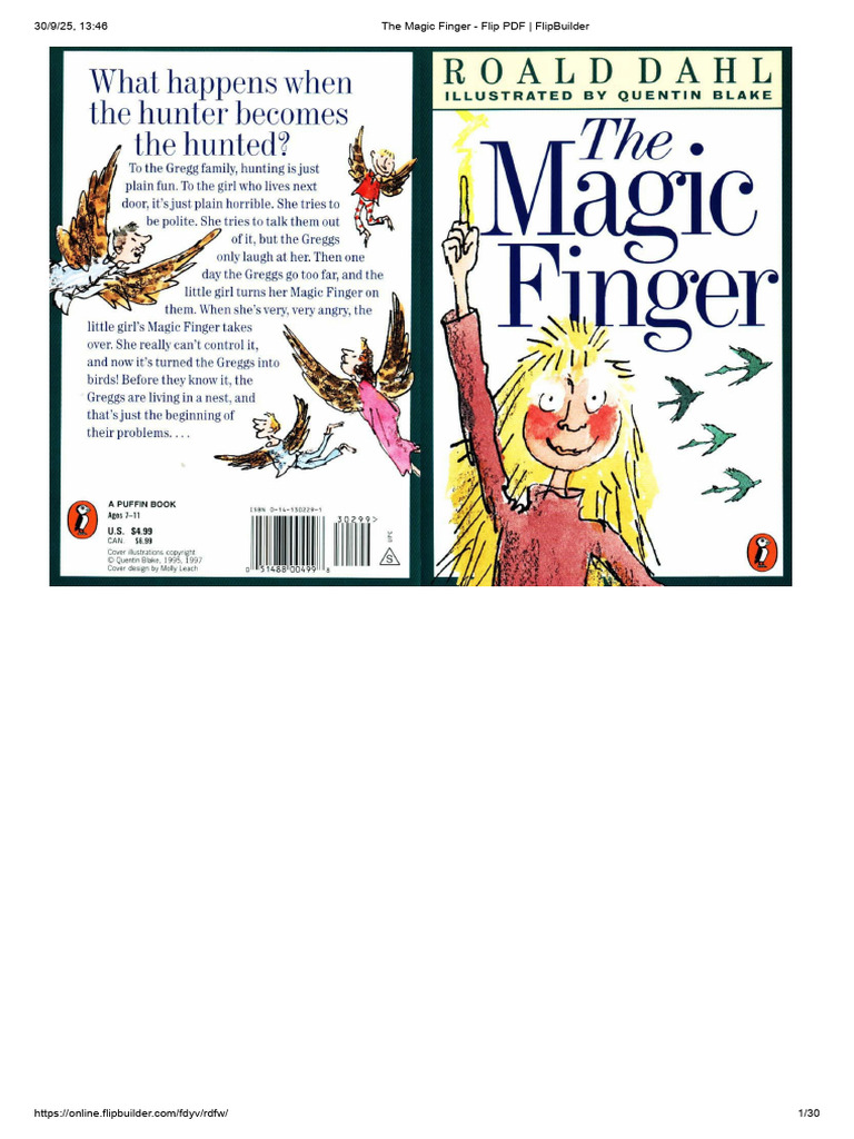 Download The Magic Finger PDF | PDF