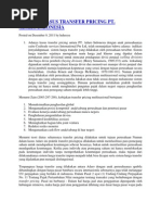 Download Analisis Kasus Transfer Pricing Pt by Cahya Handayani SN92542962 doc pdf