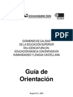 ECAES2009 GuiaOrientacion Lic Human Ida Des 2 ECAES