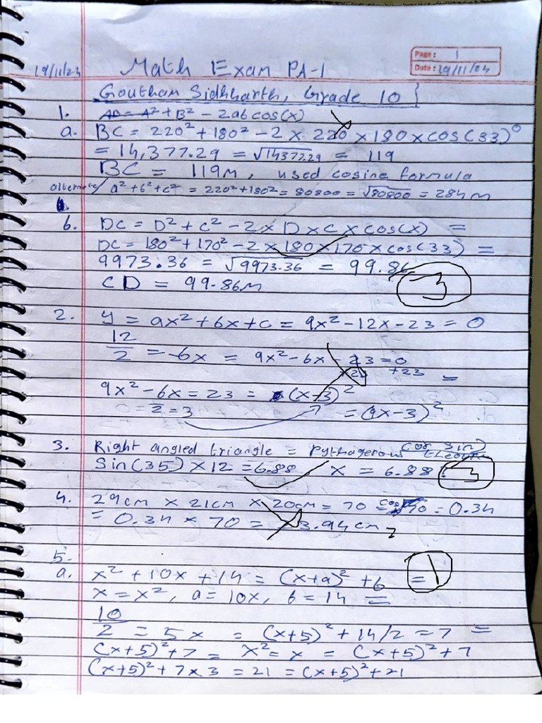 Sidhharth Math | PDF
