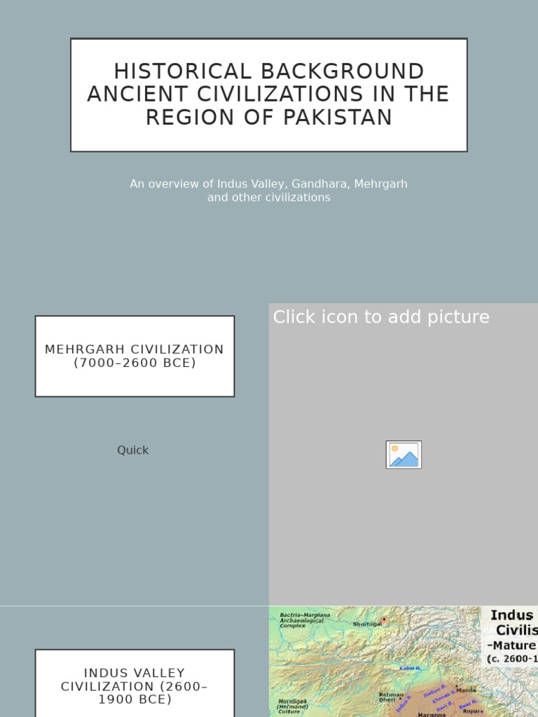 Ancient Civilizations of Pakistan | PDF