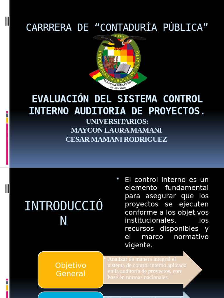 Evaluación del Control Interno en Auditoría | PDF | Auditoría