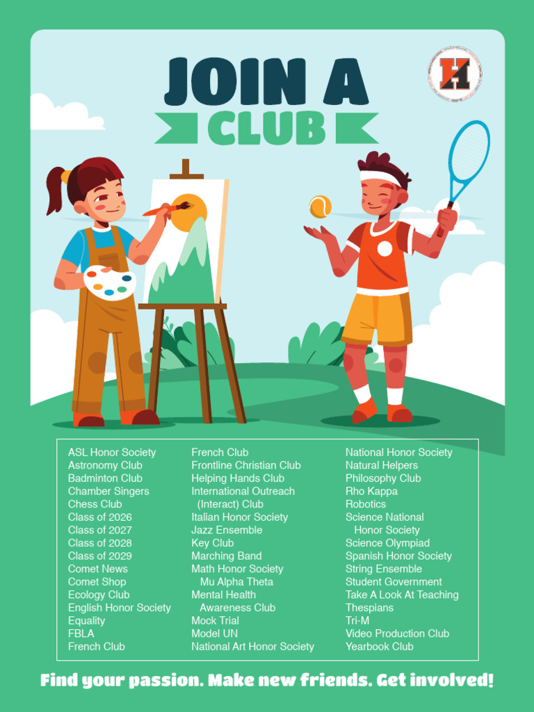 Yearbook Club Involvement Flyer | PDF