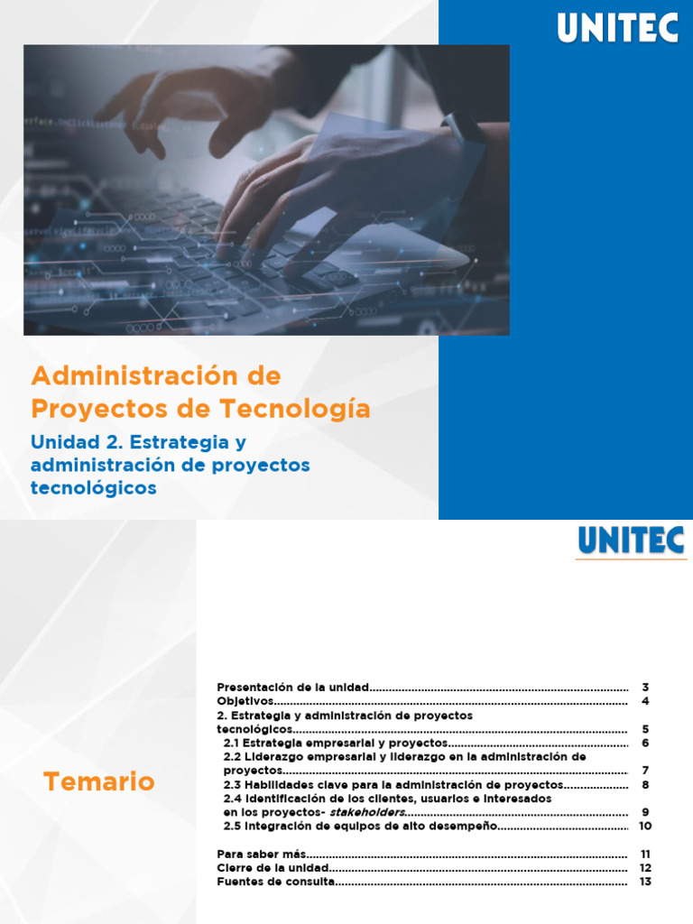 Estrategia en Proyectos Tecnológicos | PDF | Gestión de proyectos ...