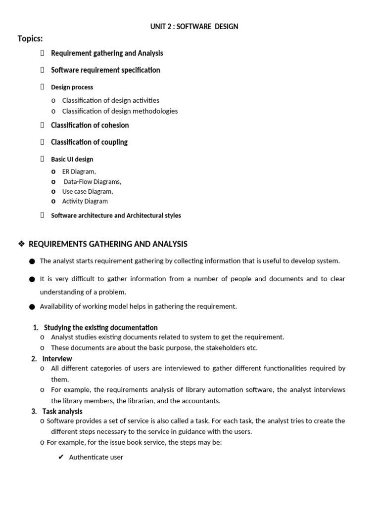 Software Design: Requirements & Processes | PDF | Computer Programming ...