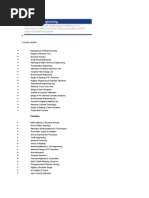 Course Content. Civil