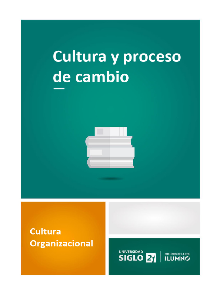 Cambio Cultural en Organizaciones | PDF | Evolución | Motivación