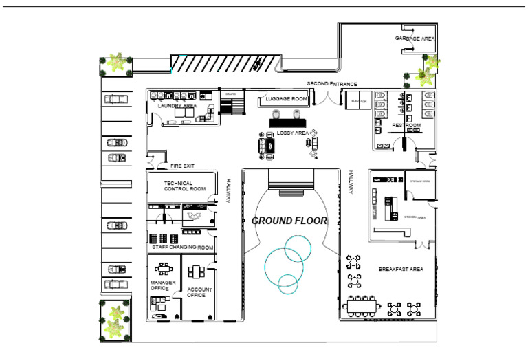 Ground Floor Layout and Facilities Guide | PDF