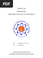 Download MAKALAH Mikroprosesor Cara Kerja ALU Dan Memori by Anq Tama SN92549829 doc pdf