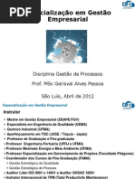 Gestão de Processos