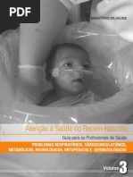 Atenção à Saúde do Recém-Nascido (Guia para os Profissionais de Saúde) - v. 3