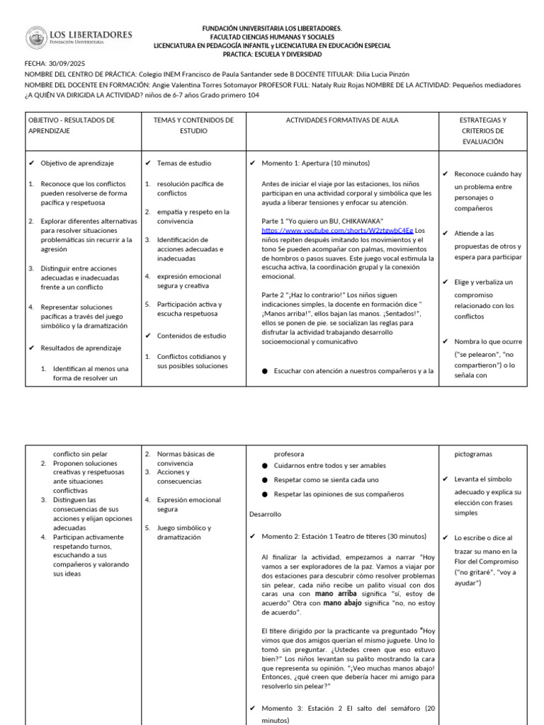 Resolución Pacífica de Conflictos en Niños | PDF | Las emociones | Maestros
