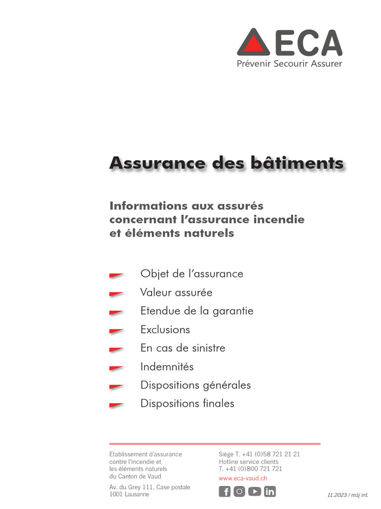 Assurance incendie et éléments naturels | PDF | Assurance