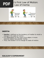 Everyday Examples of Newton's First Law | PDF | Newton's Laws Of Motion ...