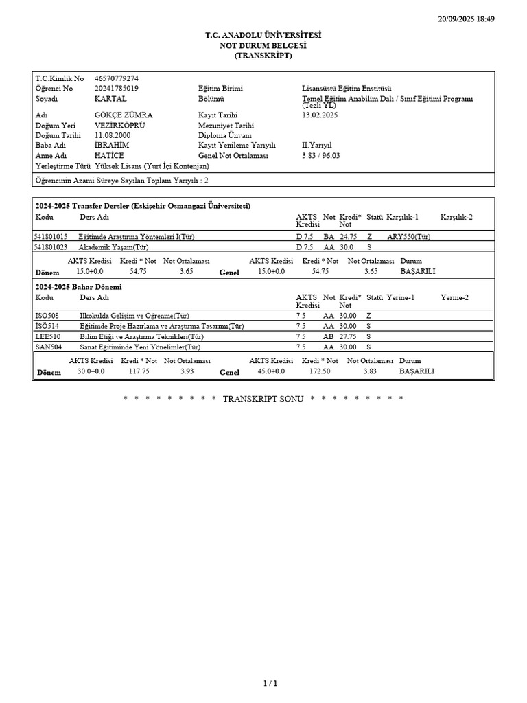 Transcript | PDF