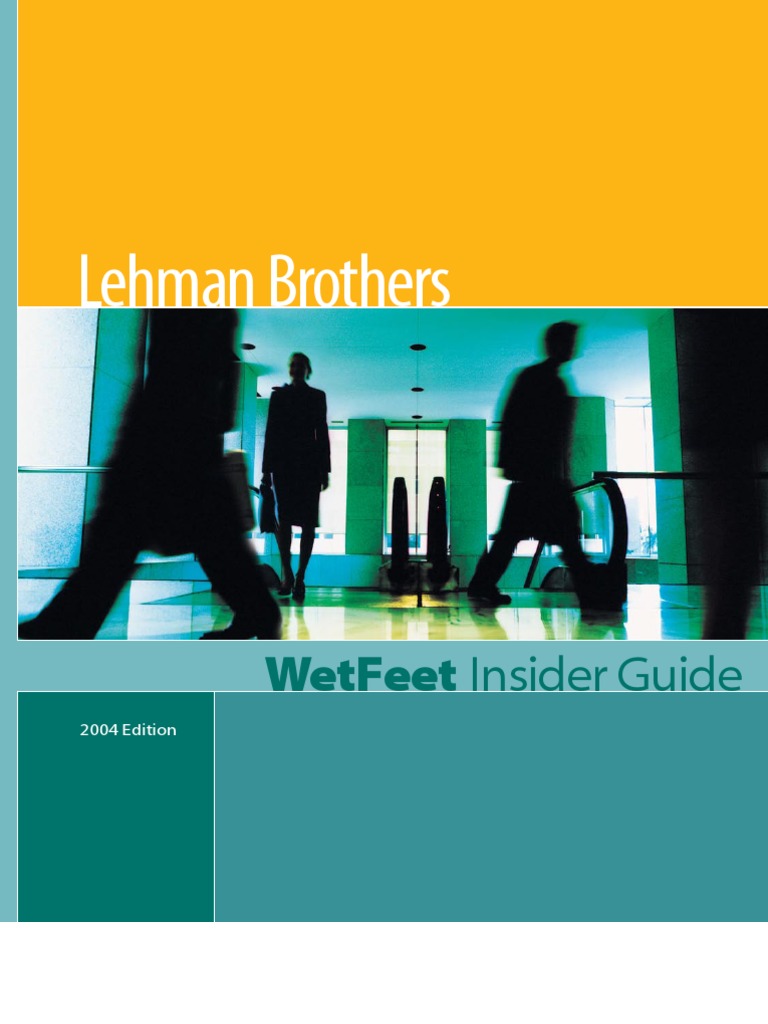 Lehman Brothers (2004 Edition) PDF Investment Banking Lehman Brothers