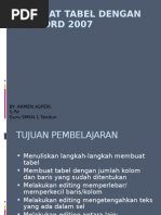 Download Langkah-langkah Membuat Tabel Dasar by anon-759264 SN9255387 doc pdf