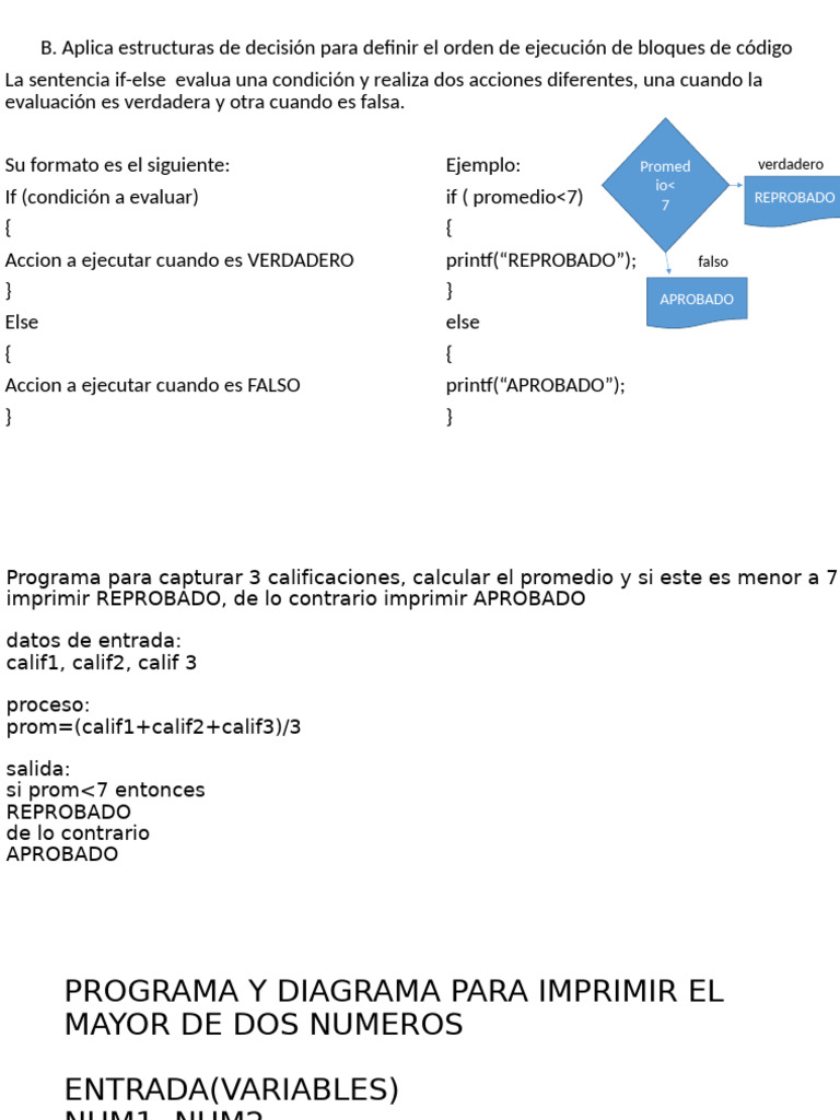 Sentencia Condicional If Else Endif en C++ | PDF