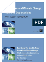 Business of Climate Change