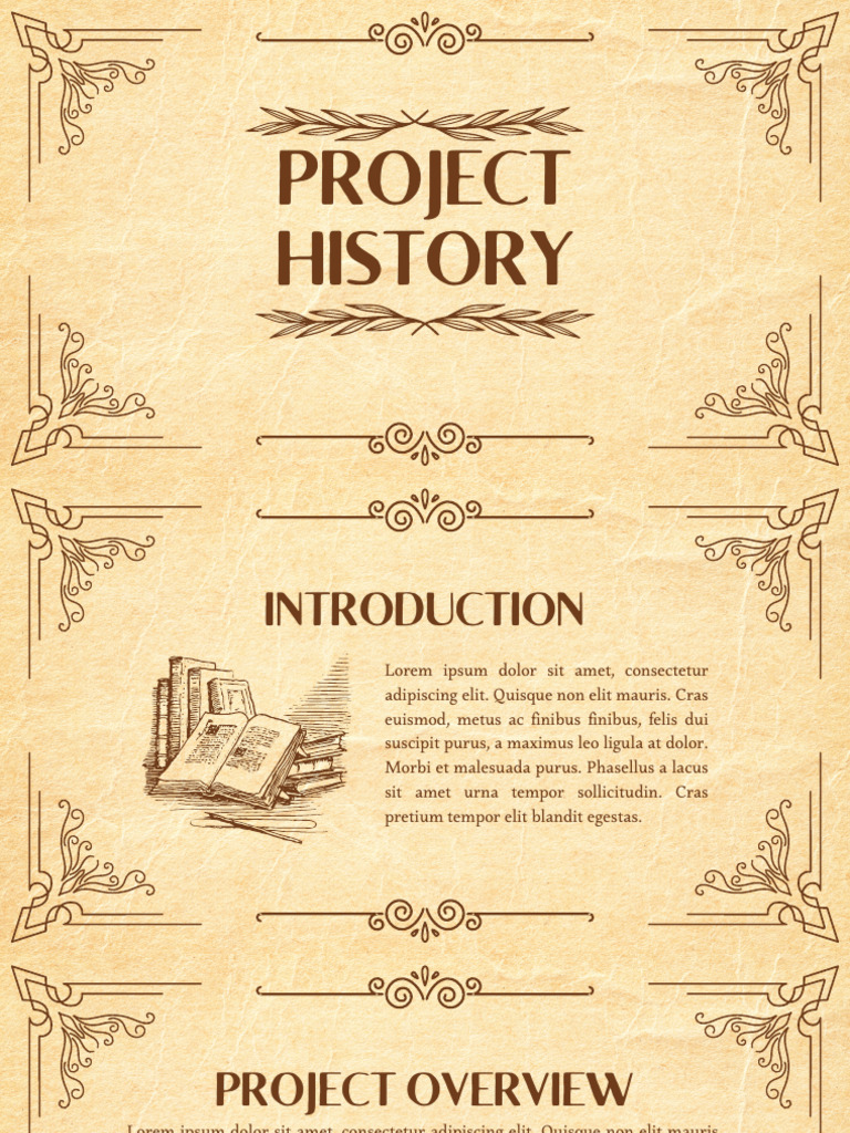 Project History | PDF