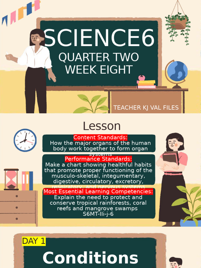 Science 6 Quarter 2 Week 8 by Teacher KJ Val Files 2024 | PDF | Trees ...