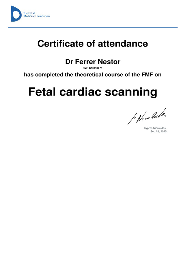 Certificate | PDF