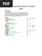 EDI 850 Purchase Order Specification | PDF | Electronic Data ...