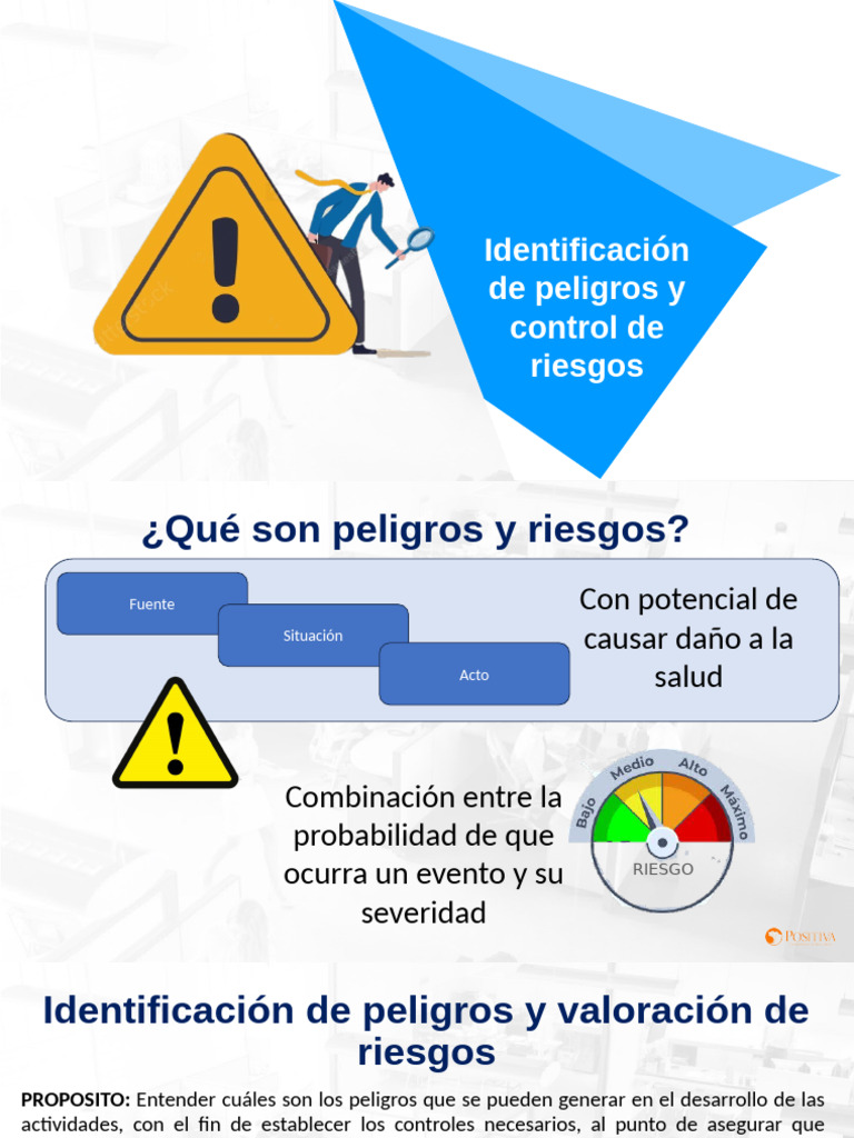 Identificación y Control de Riesgos Laborales | PDF | Riesgo | Probabilidad