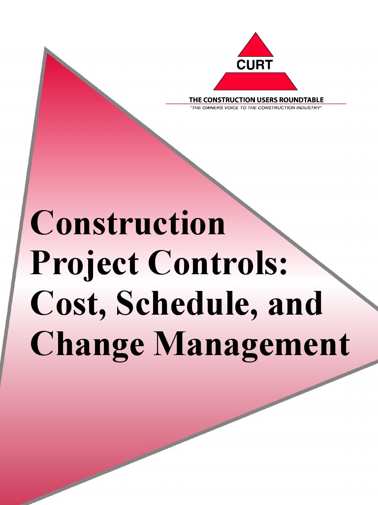 Construction Project Controls Cost Schedule and Change Management | PDF ...