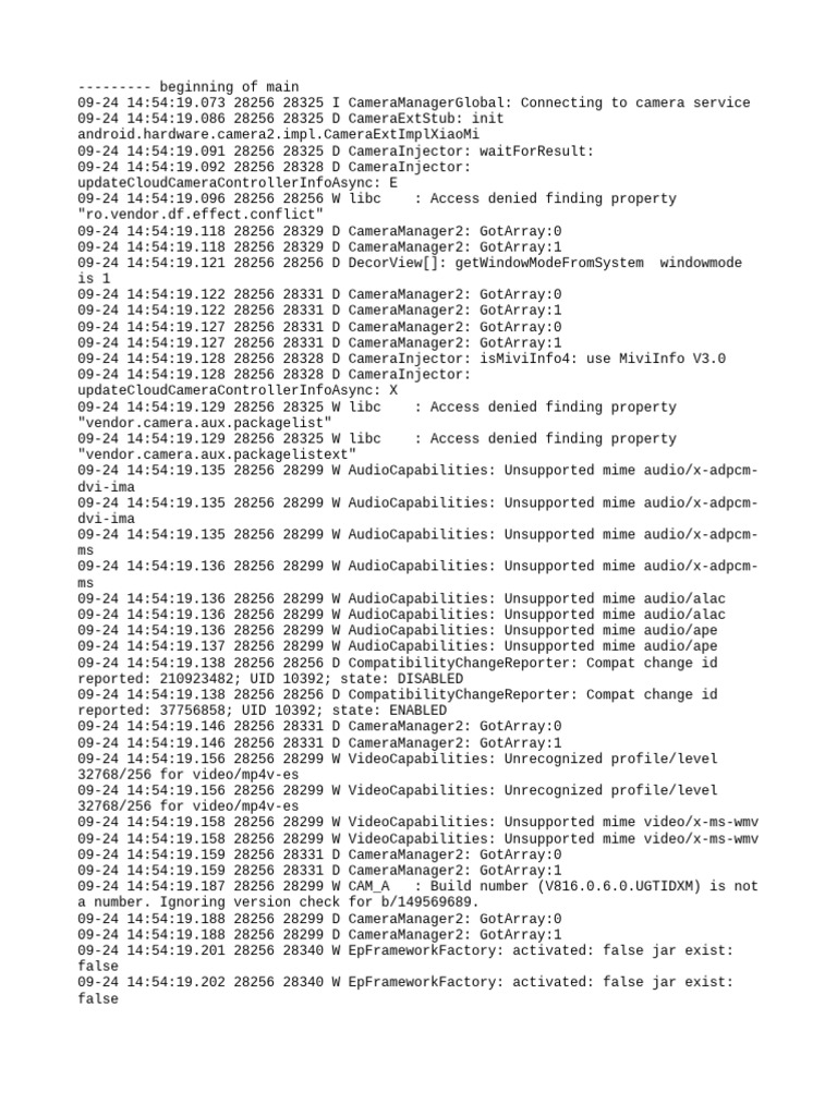 Log Cat 1758700458939 | PDF | Data Compression | Computing