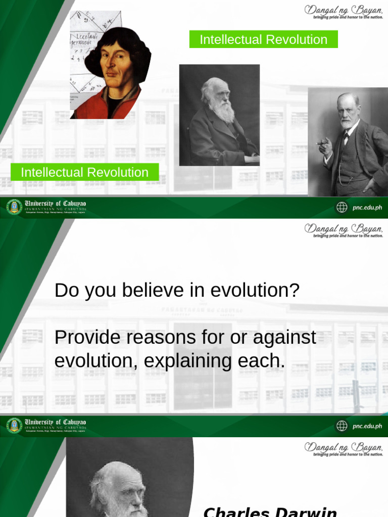 Week 4 - Intellectual Revolution Darwin (Week 45) (20250901172008 ...
